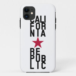 Origineel tekstontwerp van de Mode Californische R iPhone 11 Hoesje