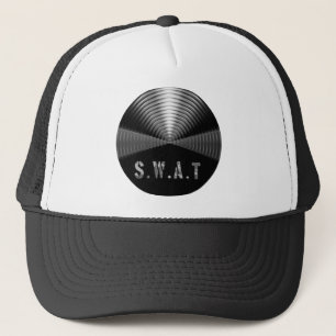Origineel Thin Blue Line Divisional Symbool - SWAT Trucker Pet