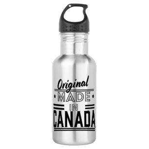 Origineel vervaardigd in Canada logo Waterfles