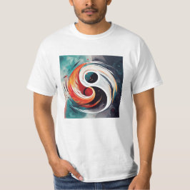 Origineel Yin & Yang ontwerp - T-shirt