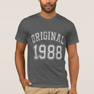 Originele 1988 Vintage sportstijl T-shirt