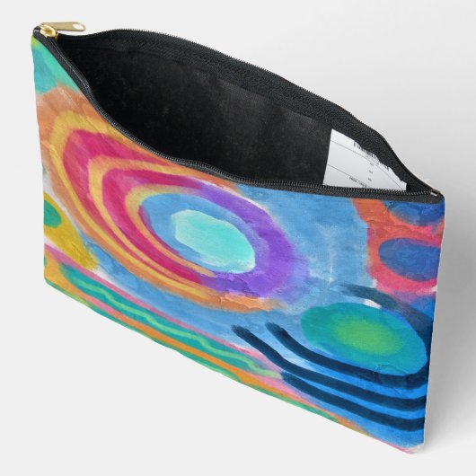 Originele Abstracte Art Pencil Pouch Etui (Open)