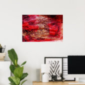 Originele Abstracte Art Print - hedendaagse modern (Thuiskantoor)