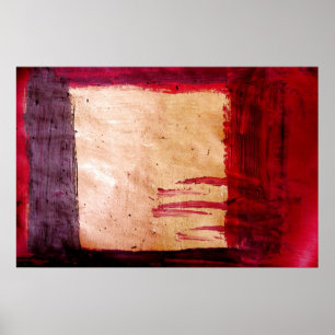 Originele Abstracte Art Print - Rothko Style