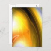 Originele Abstracte digitale kunst Briefkaart (Voorkant / Achterkant)