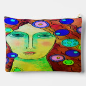 Originele Abstracte digitale kunst op print gesned Etui (Achterkant)