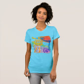 Originele Abstracte Kunst aan Draag T-shirt (Voorkant volledig)