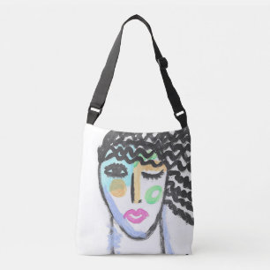 Originele Abstracte Kunst Crossbody Tas