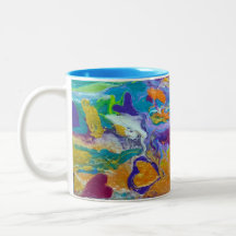 originele abstracte kunst Hearts Adrift