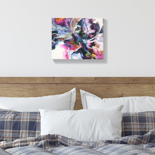 Originele Abstracte Wall Art Print (Insitu (Slaapkamer))