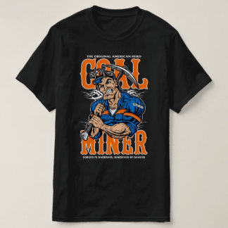 ORIGINELE AMERIKAANSE HELD, de KOLENMIJNER T-shirt