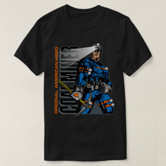 ORIGINELE AMERIKAANSE HELD, DE KOLENMINEUR T-SHIRT
