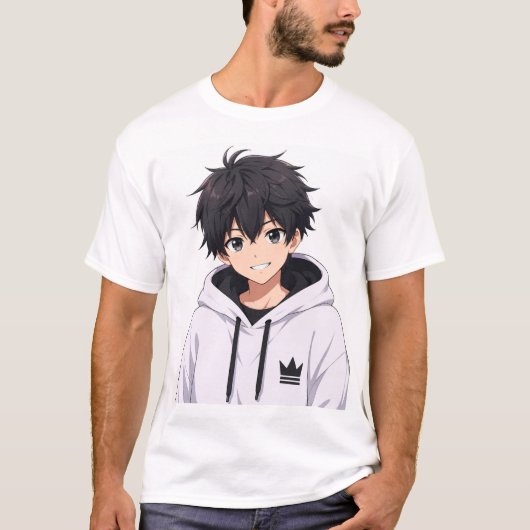 originele Anime Stijl T-shirt (Voorkant)