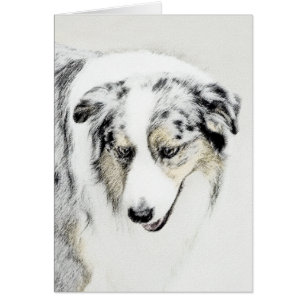 Originele Australische Herder Schilderij - Honden
