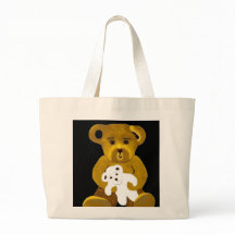 Originele Becca-Beren van Trese Judd on Gold/White