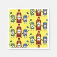 Originele bierliefhebbers Gifts Napkin
