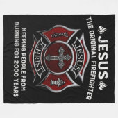 ORIGINELE BRANDSTOF FLEECE DEKEN (Voorkant (Horizontaal))