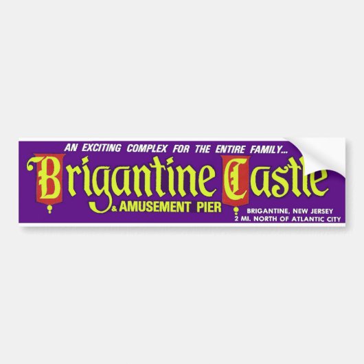Originele Bumpersticker van het kasteel van Brigan (Voorkant)