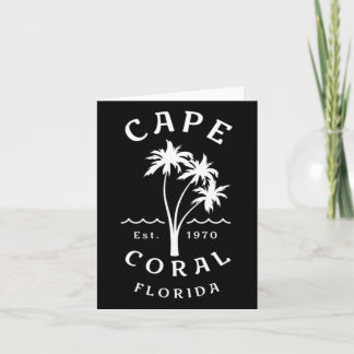 Originele Cape Coral Florida Stranden Nieuwigheid  Kaart