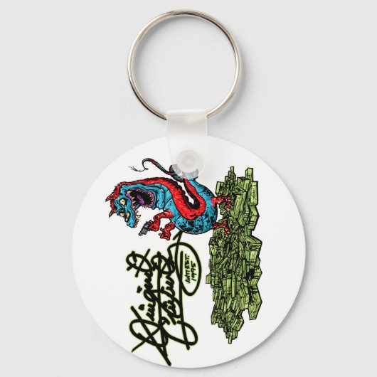 Originele criminalz Dragon Sleutelhanger (Voorkant)