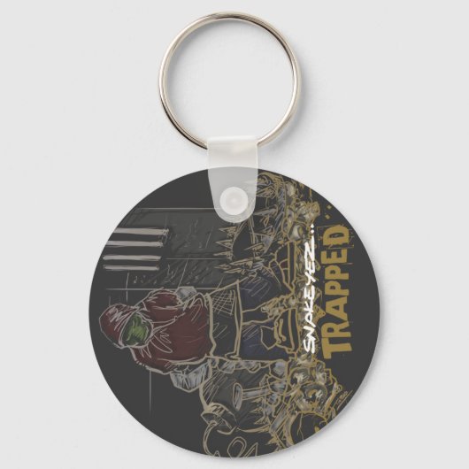 Originele criminalz Snakoogz Trapped Sleutelhanger (Voorkant)