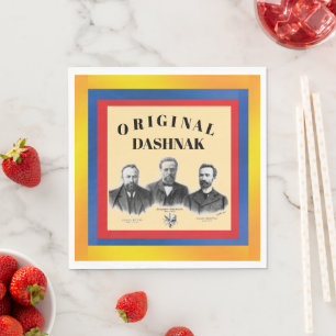 Originele Dashnak papieren servet