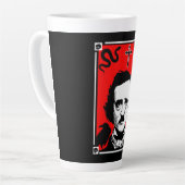 Originele Edgar Allan Poe Latte Mok (Linkerhoek)