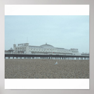 Originele foto van Brighton Palace Pier Poster