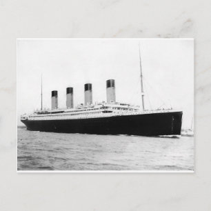 Originele foto van Titanic Briefkaart