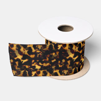 Originele Goud en Bruin Tortoiseshell Naadloze Rep Lint