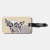 Originele honkloze schilderkunst van Chinese maffi Bagagelabel (Achterkant horizontaal)