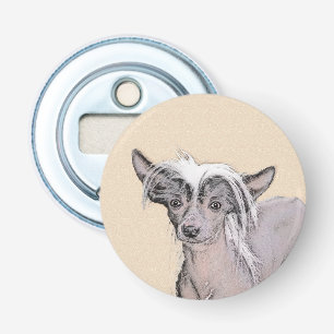 Originele honkloze schilderkunst van Chinese maffi Button Flesopener