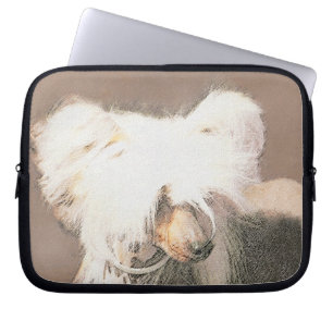 Originele honkloze schilderkunst van Chinese maffi Laptop Sleeve