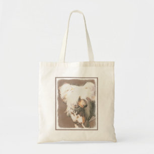 Originele honkloze schilderkunst van Chinese maffi Tote Bag