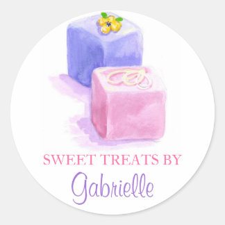 Originele illustratie Petit Fours stickers