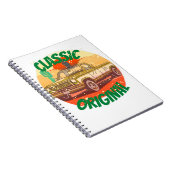 Originele klassieke  stijlbestelwagen notitieboek (Rechterzijde)