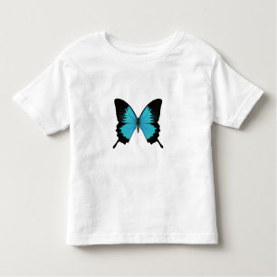 Originele kleuren voor Bright Blauw en Zwarte Butt Kinder Shirts