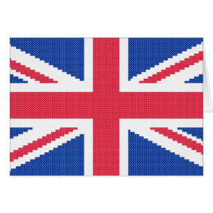 Originele kruisstitch Design Union Jack