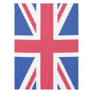 Originele kruisstitch Design Union Jack Tafelkleed