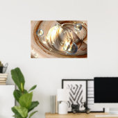 Originele Kunst - Abstracte Balls Print Poster (Thuiskantoor)