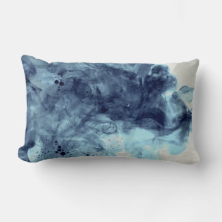 Originele kunst: "aqua klokken" kussen
