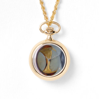 Originele kunst: "Crescent Rising" Horloge