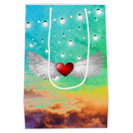 ORIGINELE KUNSTGEWINGDE WARMTECESTST-tas Medium Cadeauzakje