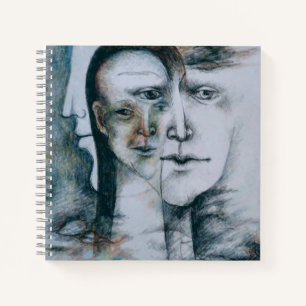 Originele kunstlaptop notitieboek