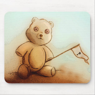 Originele  kunstmousepad - Teddy Muismat