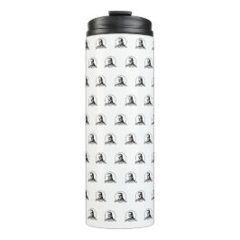 Originele Logo betegelde Tumbler Thermosbeker