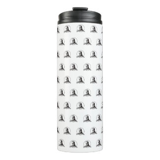 Originele Logo betegelde Tumbler Thermosbeker