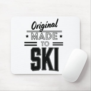 Originele Made to Ski-logo Muismat