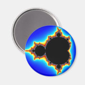 Originele Mandelbrot Set 03 - Fractal Magneet (Voorkant / Achterkant)