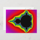 Originele Mandelbrot Set 04 - Fractal Briefkaart (Voorkant / Achterkant)